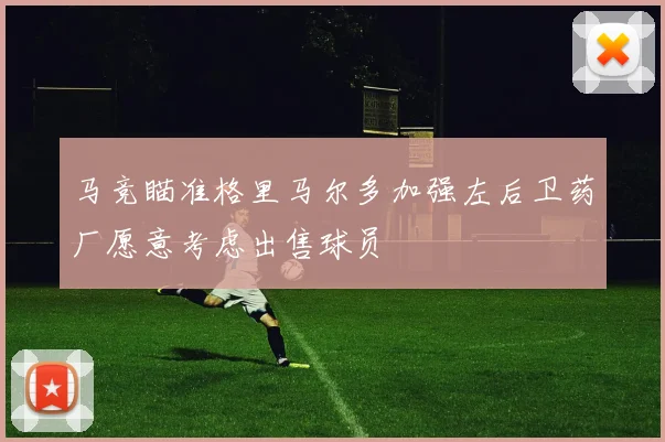 马竞瞄准格里马尔多加强左后卫药厂愿意考虑出售球员